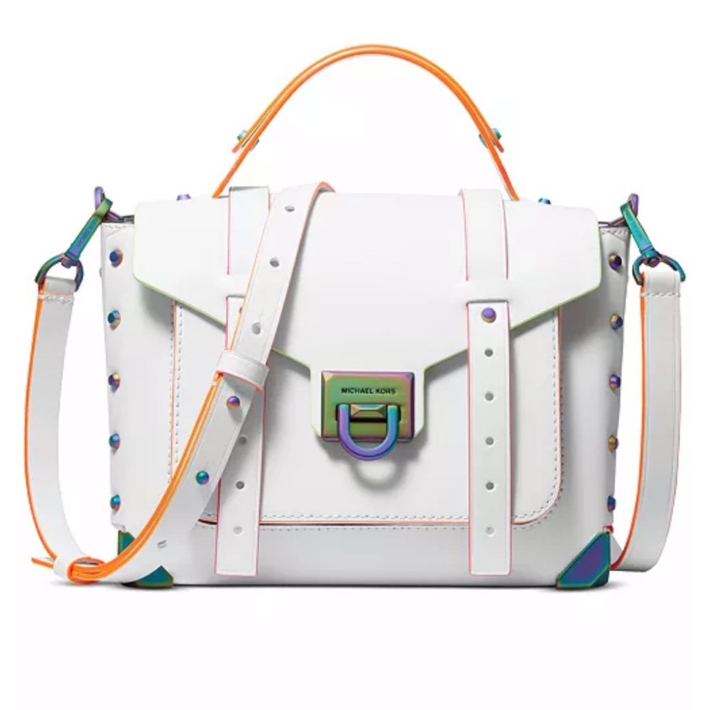 MICHAEL KorsManhattan Leather Satchel handbag